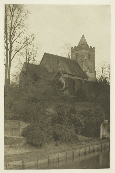 Kościół Amwell autorstwa Peter Henry Emerson