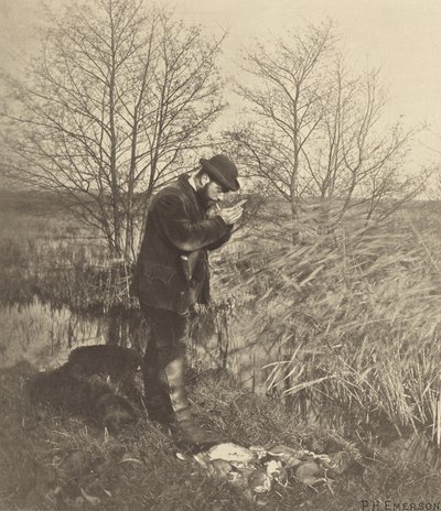 W ukrytym zakątku. [Norfolk]. autorstwa Peter Henry Emerson