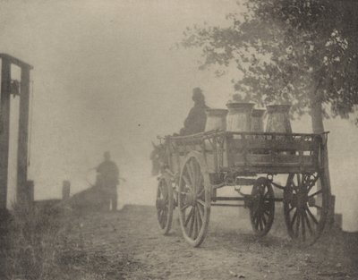 Na promie – mglisty poranek autorstwa Peter Henry Emerson