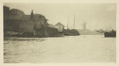Związany z rzeką Północną autorstwa Peter Henry Emerson