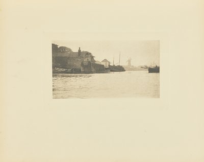 W kierunku rzeki North River autorstwa Peter Henry Emerson