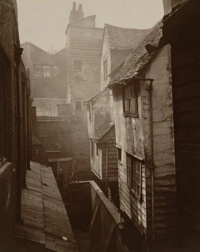 Targi tkanin, Smithfield ok. 1875 r. autorstwa Peter Henry Emerson