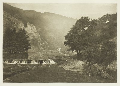 Wejście do Dove Dale, Derbyshire autorstwa Peter Henry Emerson