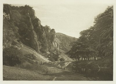 W Dove Dale autorstwa Peter Henry Emerson