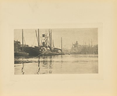 W porcie autorstwa Peter Henry Emerson