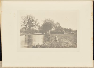 Domek dozorcy, łowisko Amwell Magna autorstwa Peter Henry Emerson