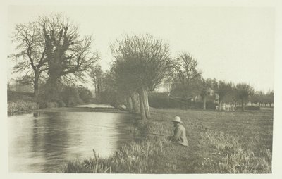 Domek dozorcy, łowisko Amwell Magna autorstwa Peter Henry Emerson