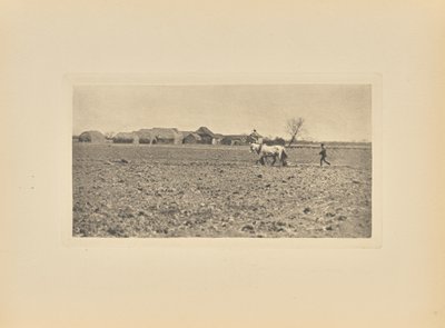 [Farma bagienna wczesną wiosną] autorstwa Peter Henry Emerson