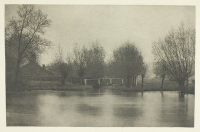 Ujście starej rzeki Stort autorstwa Peter Henry Emerson