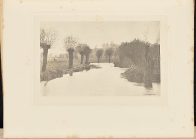 Ujście rzeki Ash autorstwa Peter Henry Emerson