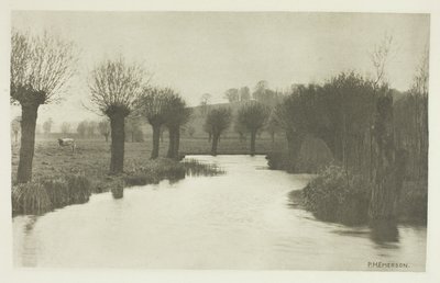 Ujście rzeki Ash autorstwa Peter Henry Emerson