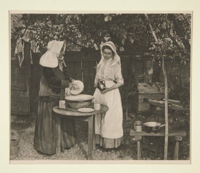 Pani Peck i Mary Critten autorstwa Peter Henry Emerson