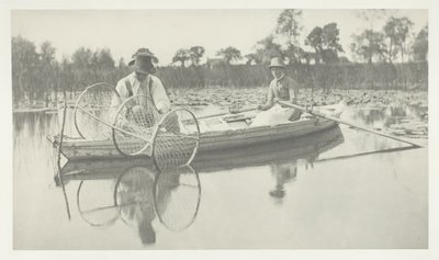 Ustawianie siatki autorstwa Peter Henry Emerson