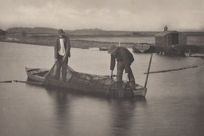 Podnoszenie sieci na węgorze autorstwa Peter Henry Emerson