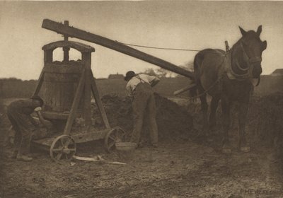 Młyn gliny (Norfolk) autorstwa Peter Henry Emerson