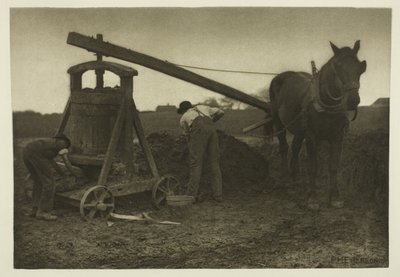 Młyn Gliny (Norfolk) autorstwa Peter Henry Emerson