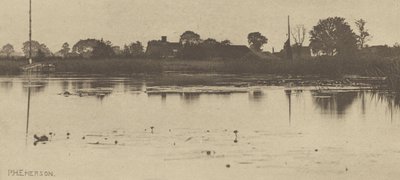 Obrzeża rzeki Mere autorstwa Peter Henry Emerson