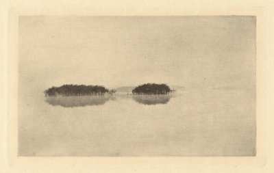Samotna Laguna, w roku 1895 lub wcześniej. autorstwa Peter Henry Emerson