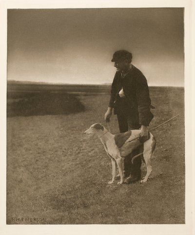 Kłusownik – widok zająca autorstwa Peter Henry Emerson