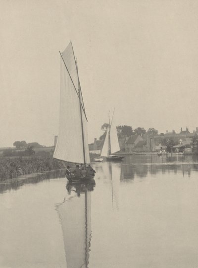 Wioska Horning autorstwa Peter Henry Emerson