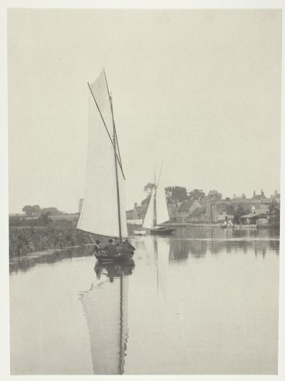 Wioska Horning autorstwa Peter Henry Emerson