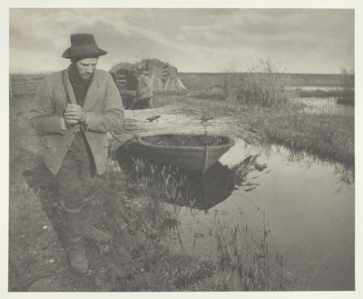 Holowanie trzciny autorstwa Peter Henry Emerson
