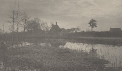 Wieczór autorstwa Peter Henry Emerson and T.F. Goodall