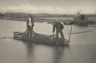Przyjmowanie sieci węgorzowej autorstwa Peter Henry Emerson and T.F. Goodall