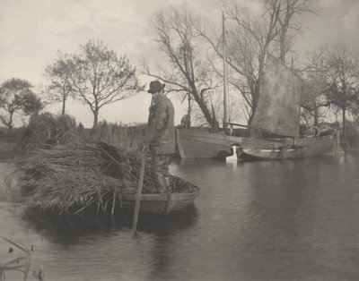 Powrót Gladdon-Cutter autorstwa Peter Henry Emerson and T.F. Goodall