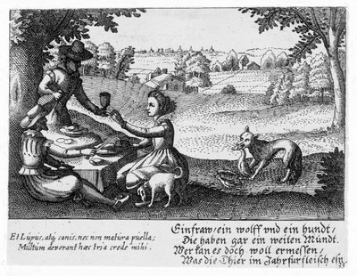 Piknik, ok.1650 autorstwa Peter I Rollos