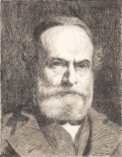 Ojciec artysty autorstwa Peter Vilhelm Ilsted