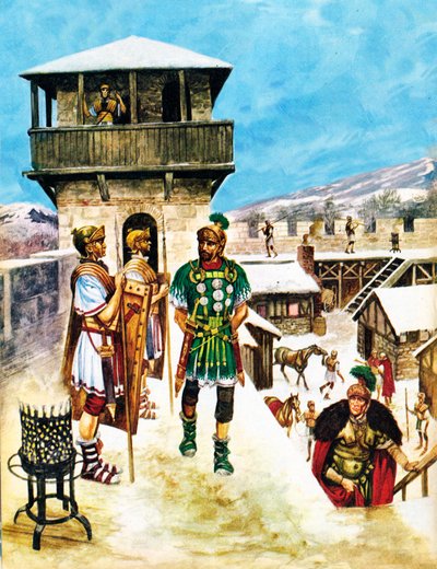 Fort armii rzymskiej w Wielkiej Brytanii autorstwa Peter Jackson