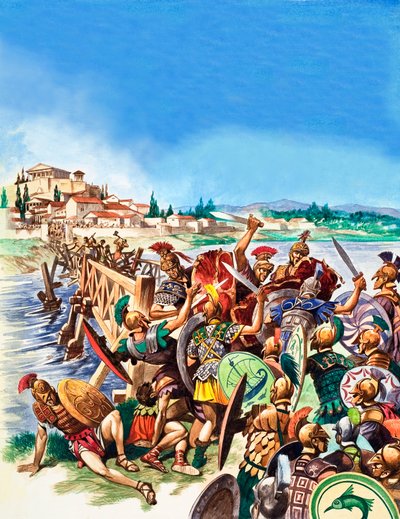 Horatius trzyma most autorstwa Peter Jackson