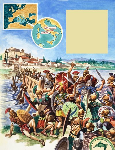 Horatius trzyma most autorstwa Peter Jackson