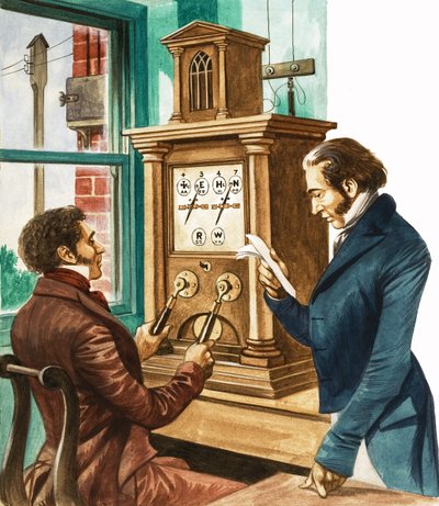 Dawno, dawno temu... komunikacja sto lat temu. Wiktoriańskie biuro telegraficzne autorstwa Peter Jackson
