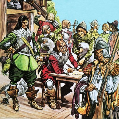 Rekonstrukcja angielskiej wojny domowej autorstwa Peter Jackson