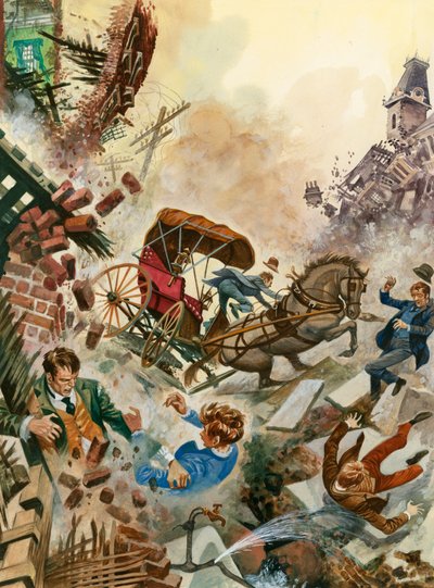 Trzęsienie ziemi w San Francisco, 1906 autorstwa Peter Jackson
