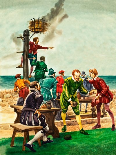 Wielka Armada: Gra w kręgle autorstwa Peter Jackson