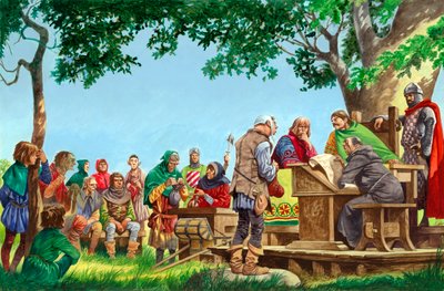 Prawa dworu w czasach normańskich autorstwa Peter Jackson