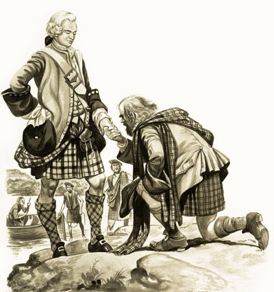 Cudowna historia Wielkiej Brytanii: Bonnie Prince Charlie autorstwa Peter Jackson