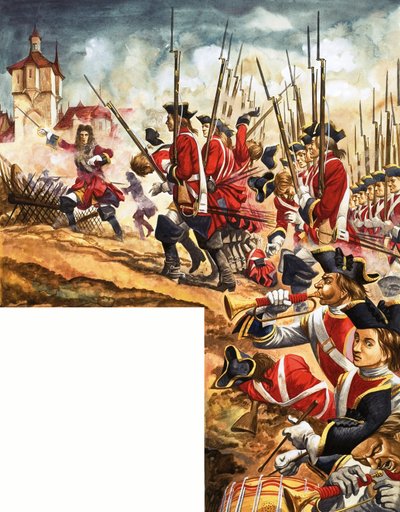 Cudowna historia Wielkiej Brytanii: słynna bitwa pod Blenheim autorstwa Peter Jackson