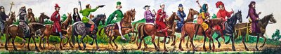 Cudowna historia Wielkiej Brytanii: poeta Chaucer i pielgrzymi autorstwa Peter Jackson