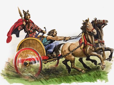 Cudowna historia Wielkiej Brytanii: wojownicze plemiona autorstwa Peter Jackson