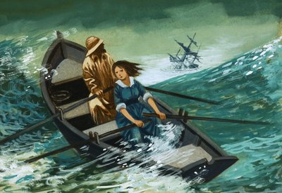 Kobiety odwagi: ratunek łodzią wiosłową. Łaska kochanie autorstwa Peter Jackson
