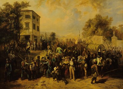 Exodus Rzymian z Vicenzy autorstwa Peter Johann Nepomuk Geiger