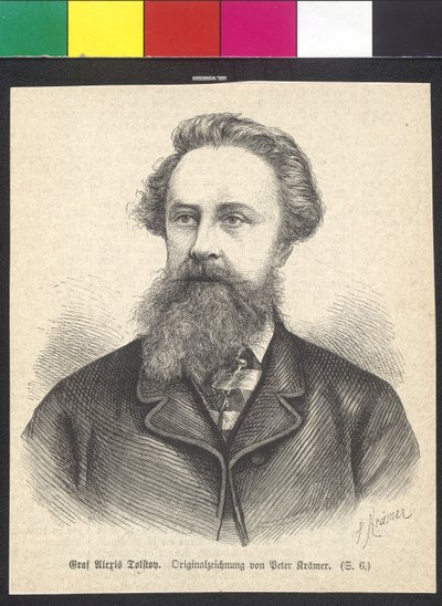 Aleksiej Konstantynowicz hrabia Tołstoj autorstwa Peter Kraemer