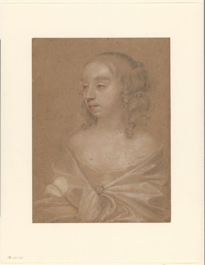 Portret nieznanej kobiety autorstwa Peter Lely (Sir)