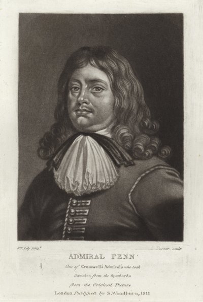Admirał Penn autorstwa Peter Lely