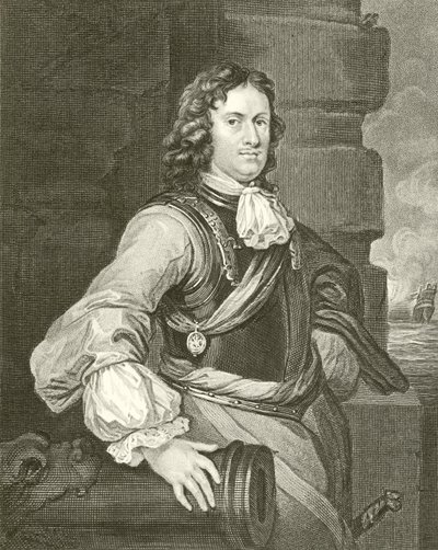 Edward, pierwszy hrabia Sandwich autorstwa Peter Lely