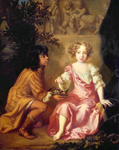 Lady Charlotte Fitzroy (1664-1719), późniejsza hrabina Lichfield (olej na płótnie) autorstwa Peter Lely